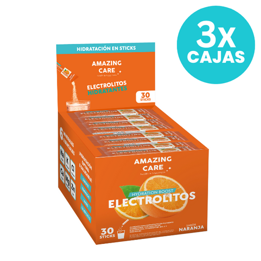 3 Cajas Display de 30 Sticks Naranja (90 Sticks)