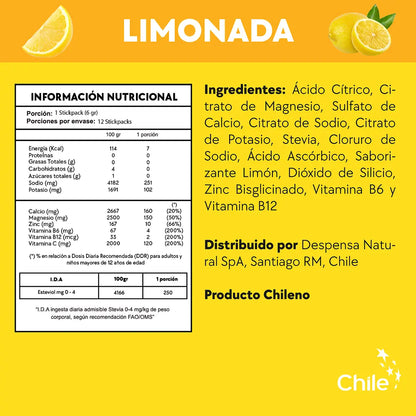 3 Cajas Display de 30 Sticks Sabor Limonada (90 Sticks)
