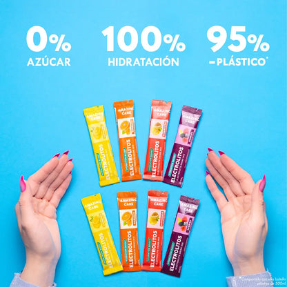 6 Cajas Electrolitos 12 Sticks Naranja (72 sticks)