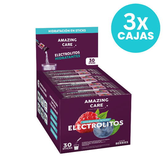 3 Cajas Display de 30 Sticks Berries (90 Sticks)